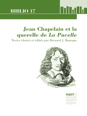cover image of Jean Chapelain et la querelle de La Pucelle